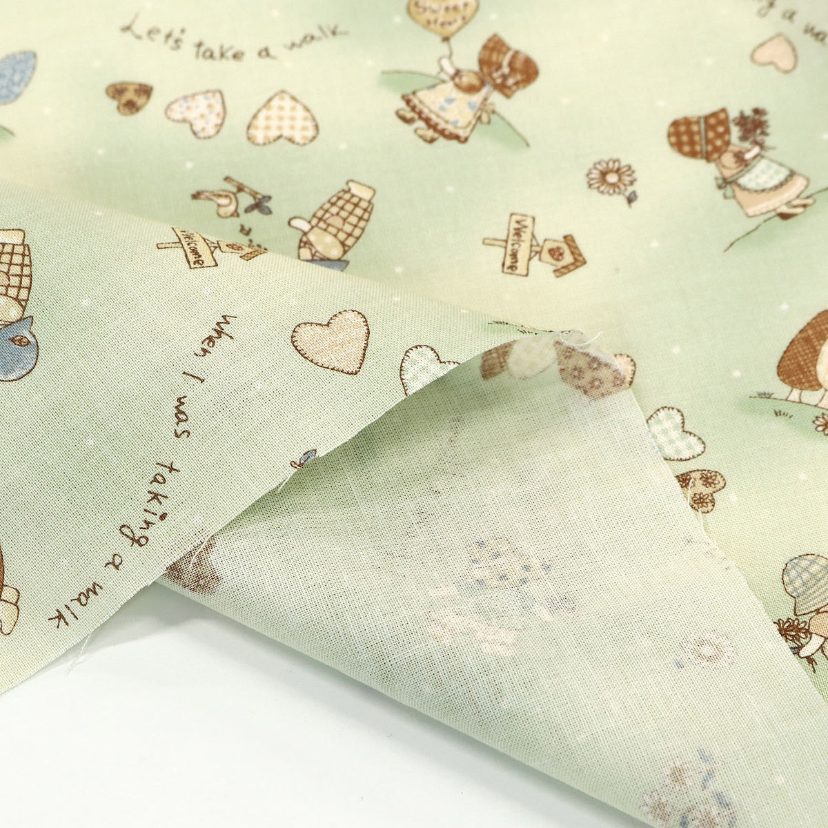 Japanese Cotton Fabric - Sunbonnet Sue (D)