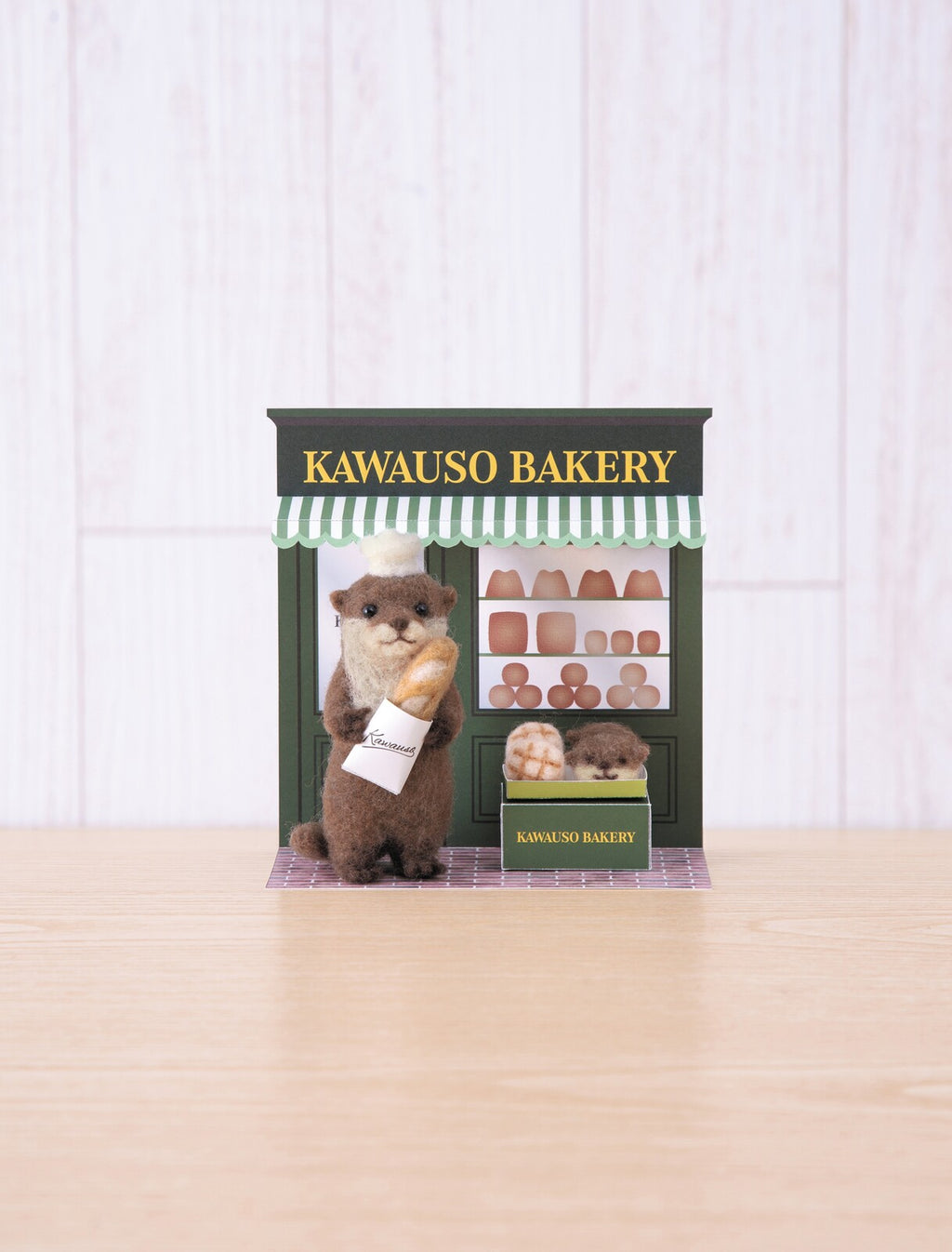 Hamanaka Needle Felting Kit – Otter Bakery (Japanese Instructions Only)