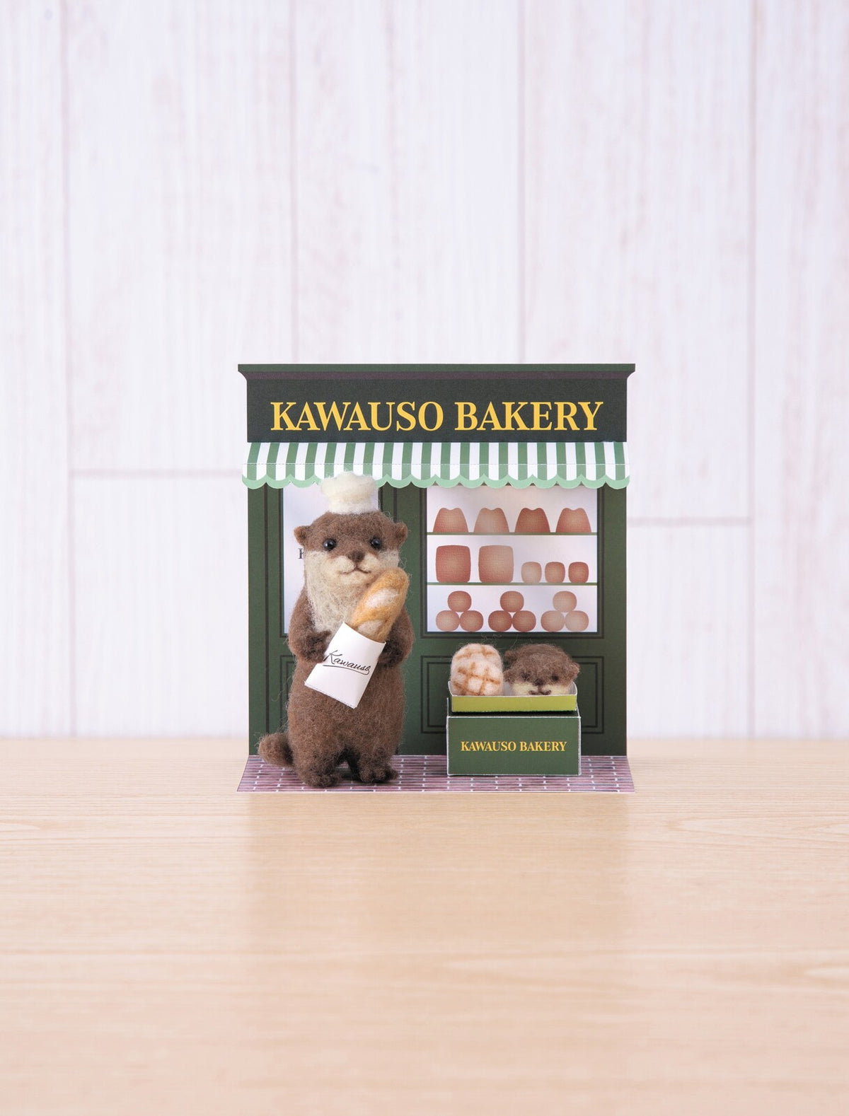 Hamanaka Needle Felting Kit – Otter Bakery (Japanese Instructions Only)