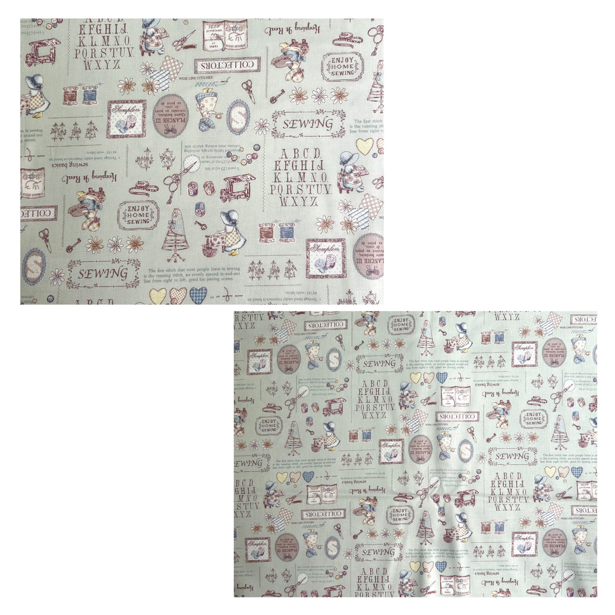 Japanese Cotton Fabric - Sunbonnet Sue (B)