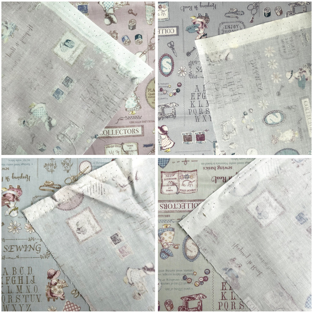 Japanese Cotton Fabric - Sunbonnet Sue (B)