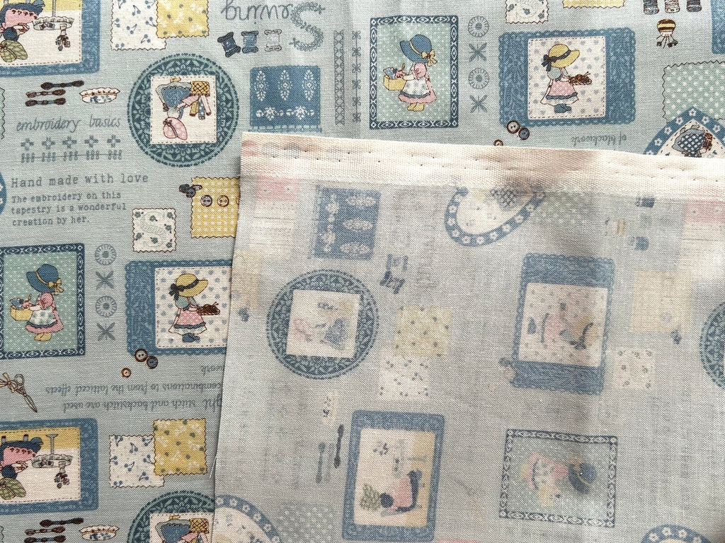 Japanese Cotton Fabric – Sun Bonnet Sue (A) Sewing & Embroidery